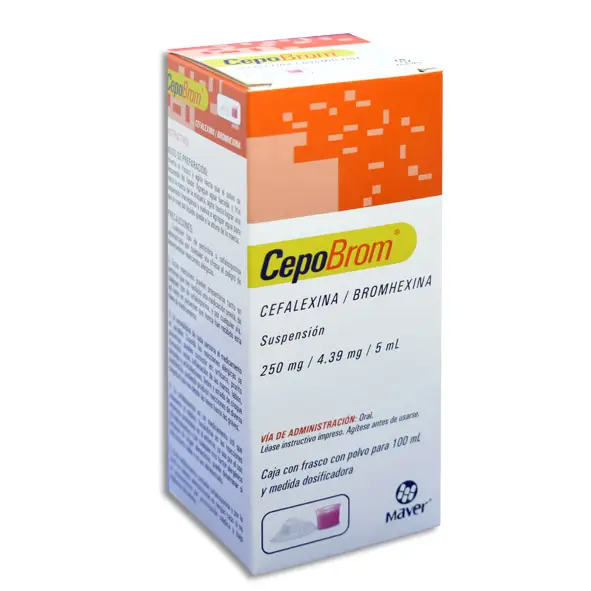 Cepobrom 250/4.39mg Susp 100ml